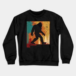 Bigfoot Retro Vintage Sasquatch New Mexico Crewneck Sweatshirt